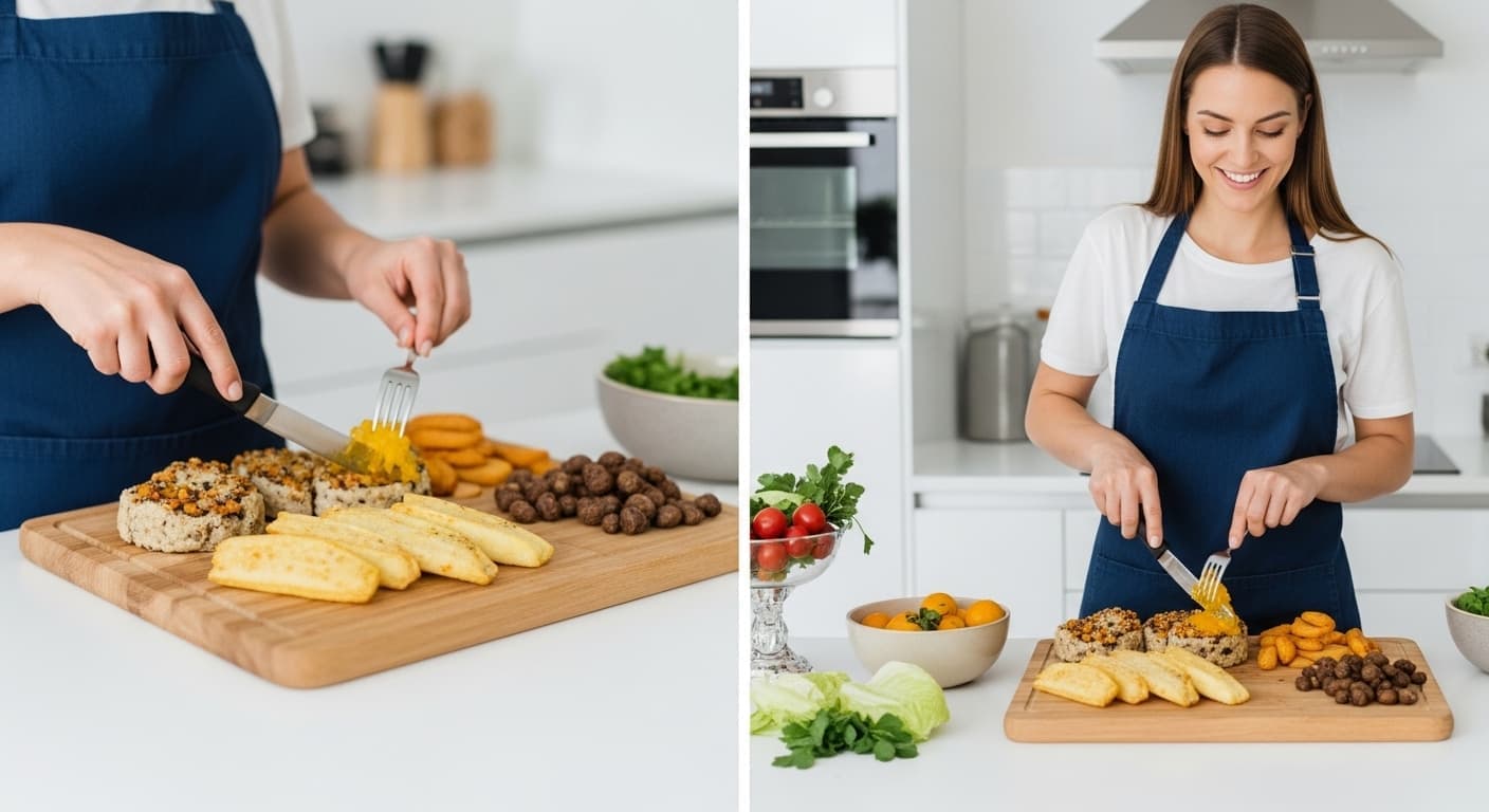 Caregiver helping senior in garden