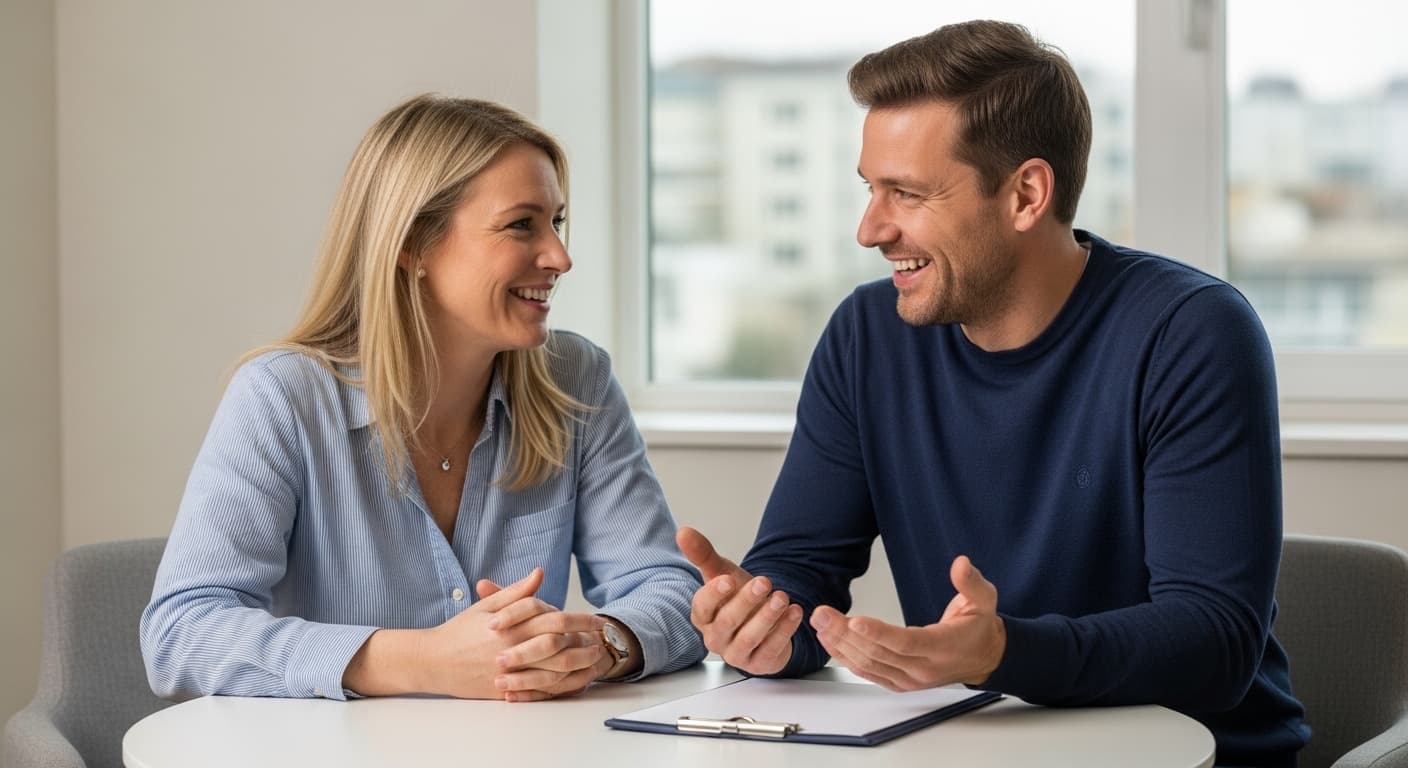 Caregiver walking with senior outdoors